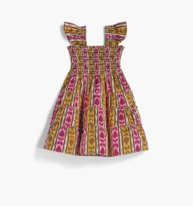 The Baby Ellie Nap Dress - Ikat Topiary