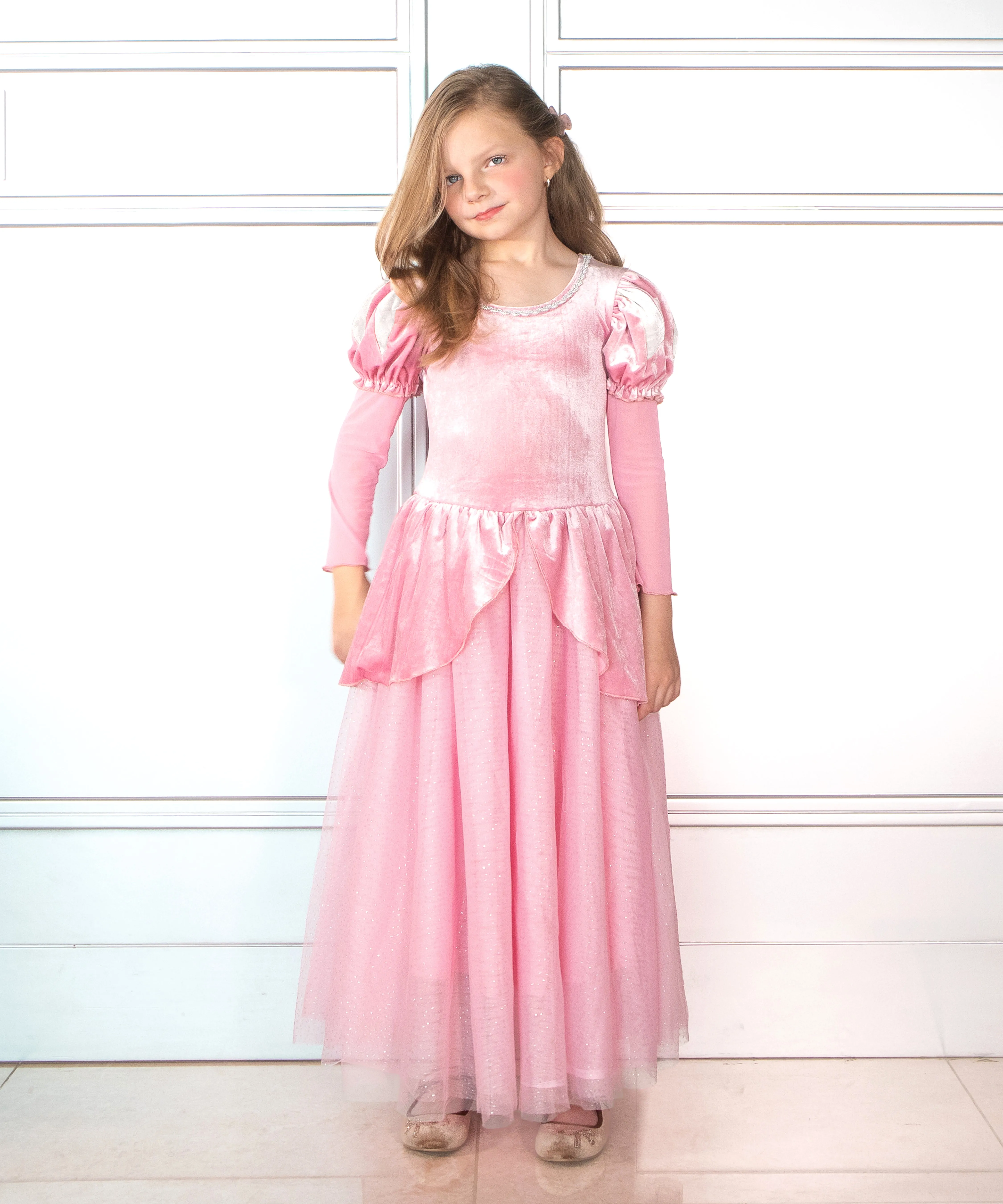 The Romantic Pink Mermaid Costume Dress