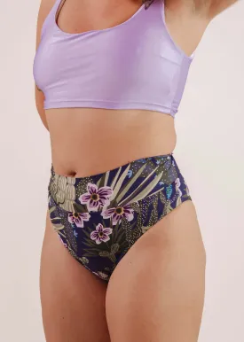 Tofino Jardin de Nuit High Waist Bikini Bottom