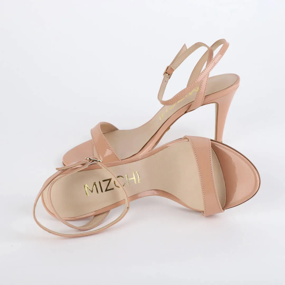 *UK size 2 - MEGAN - pink patent, 8cm heels