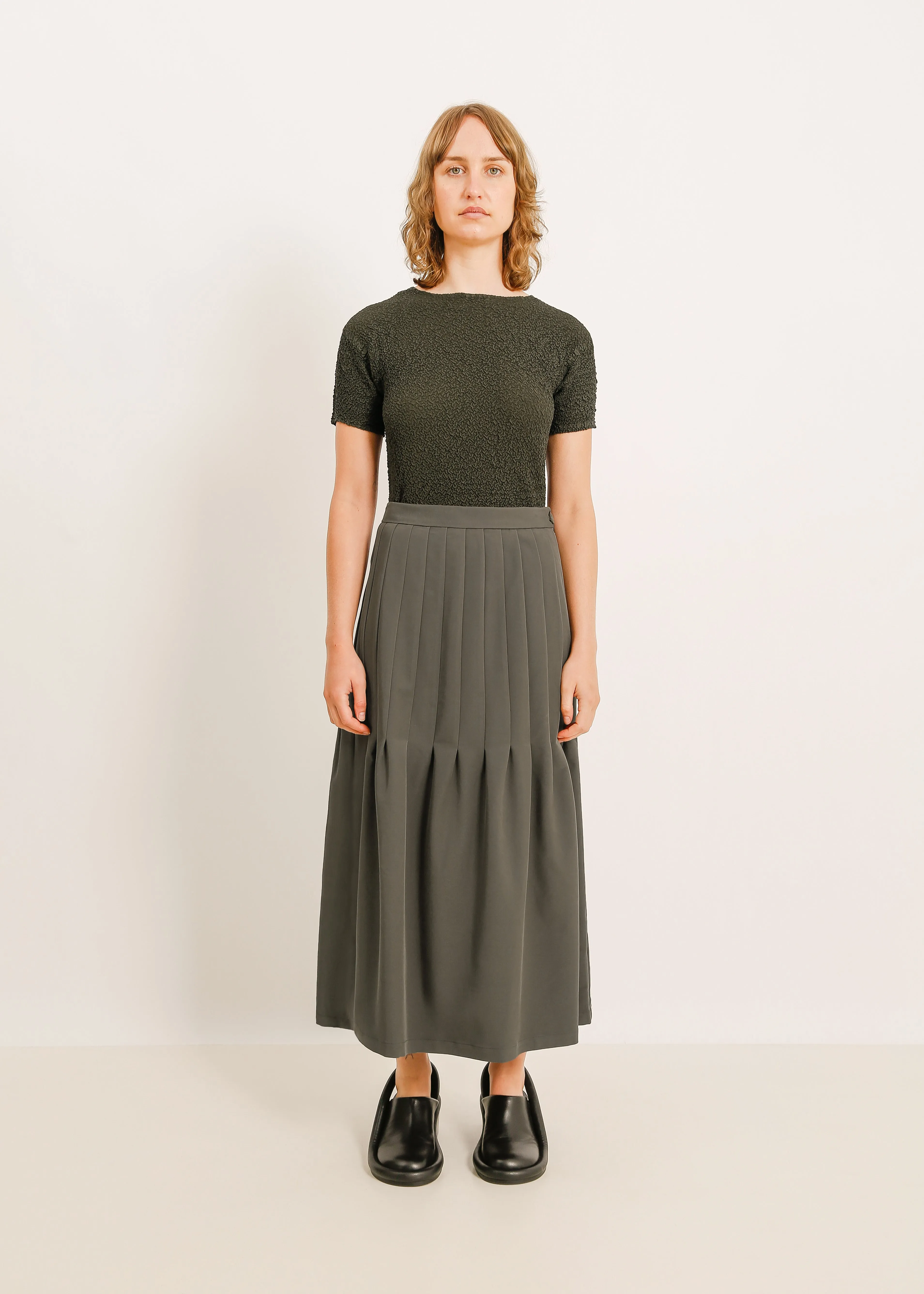 W24 | CAMDEN SKIRT / SLATE