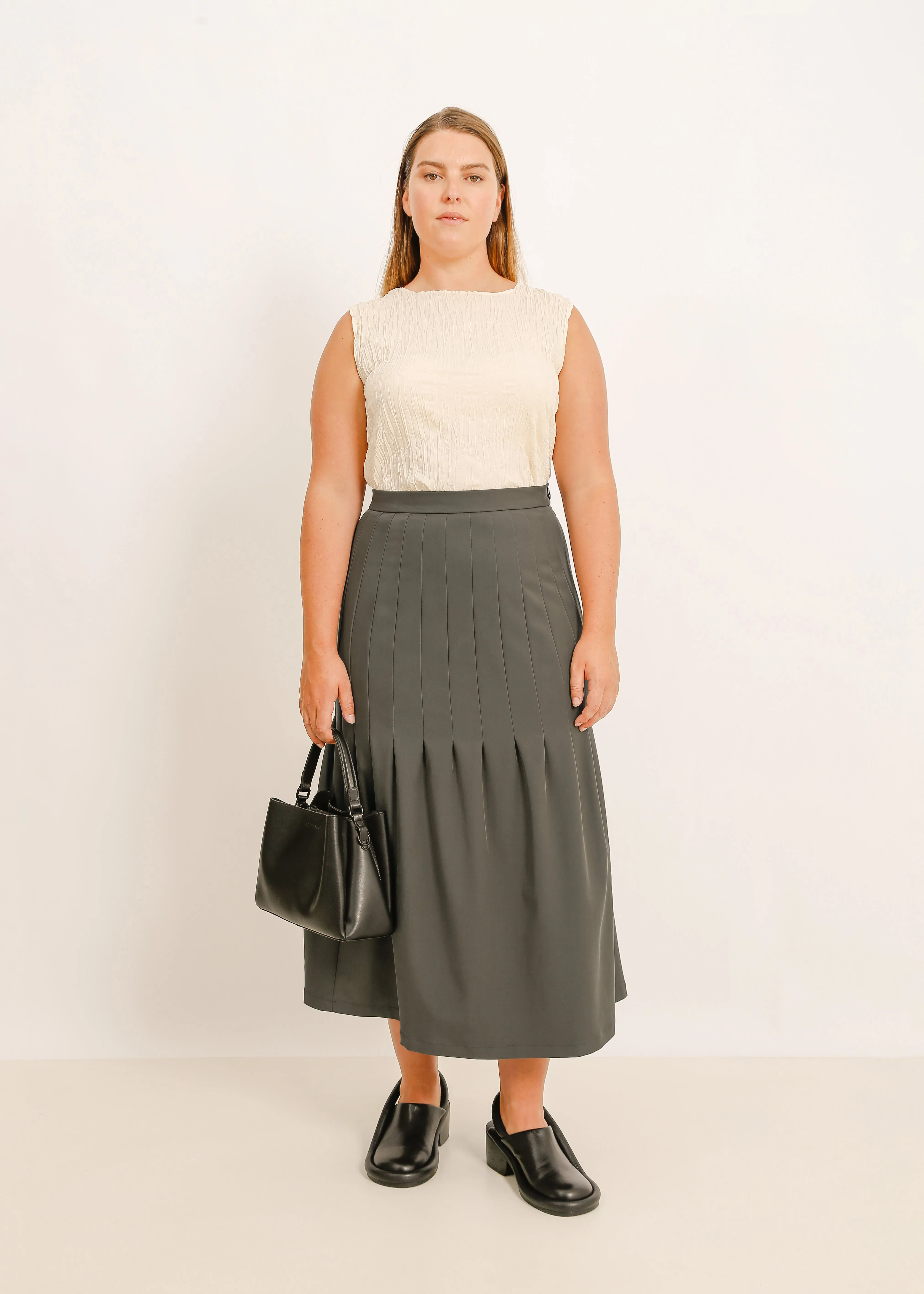 W24 | CAMDEN SKIRT / SLATE