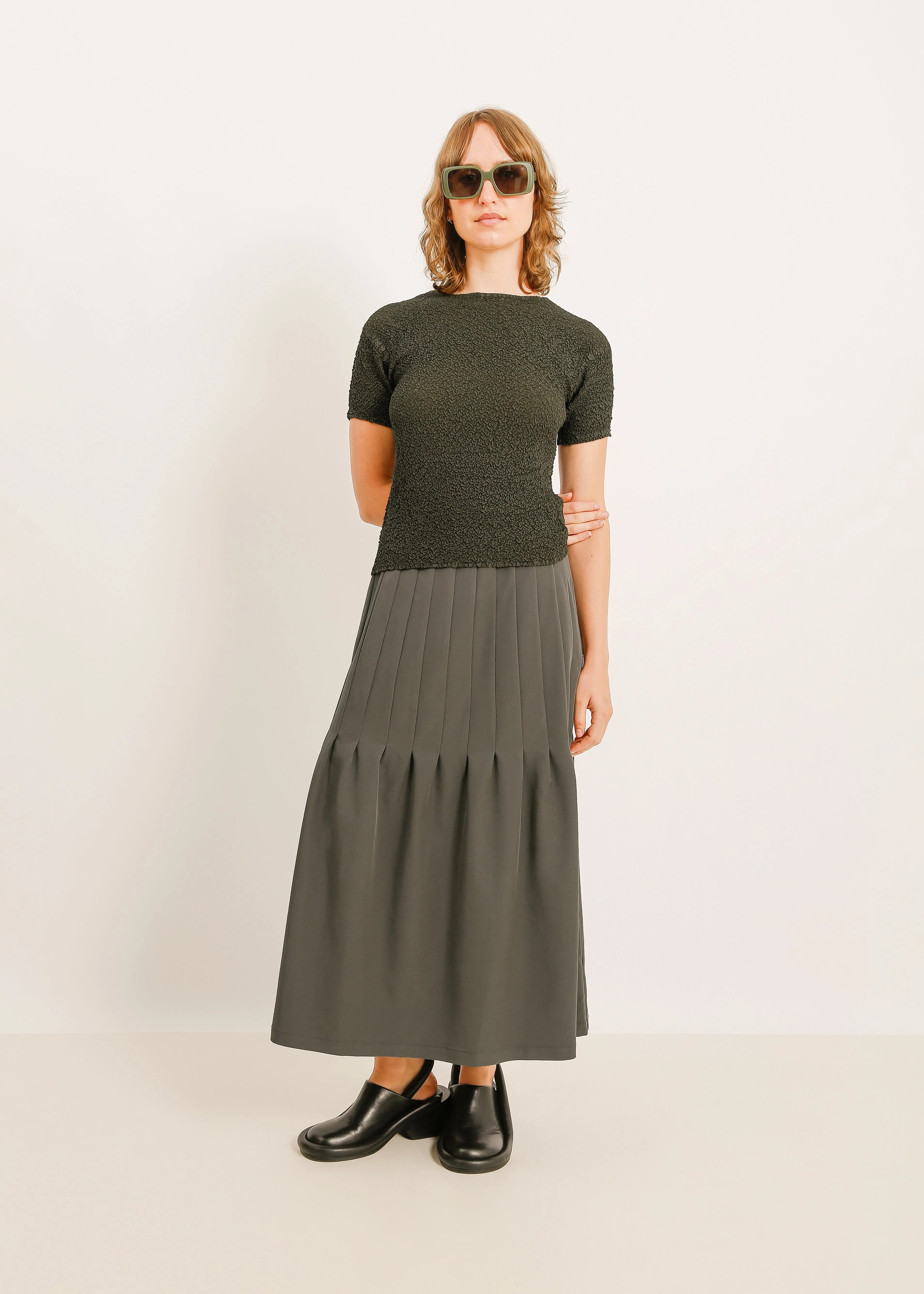 W24 | CAMDEN SKIRT / SLATE