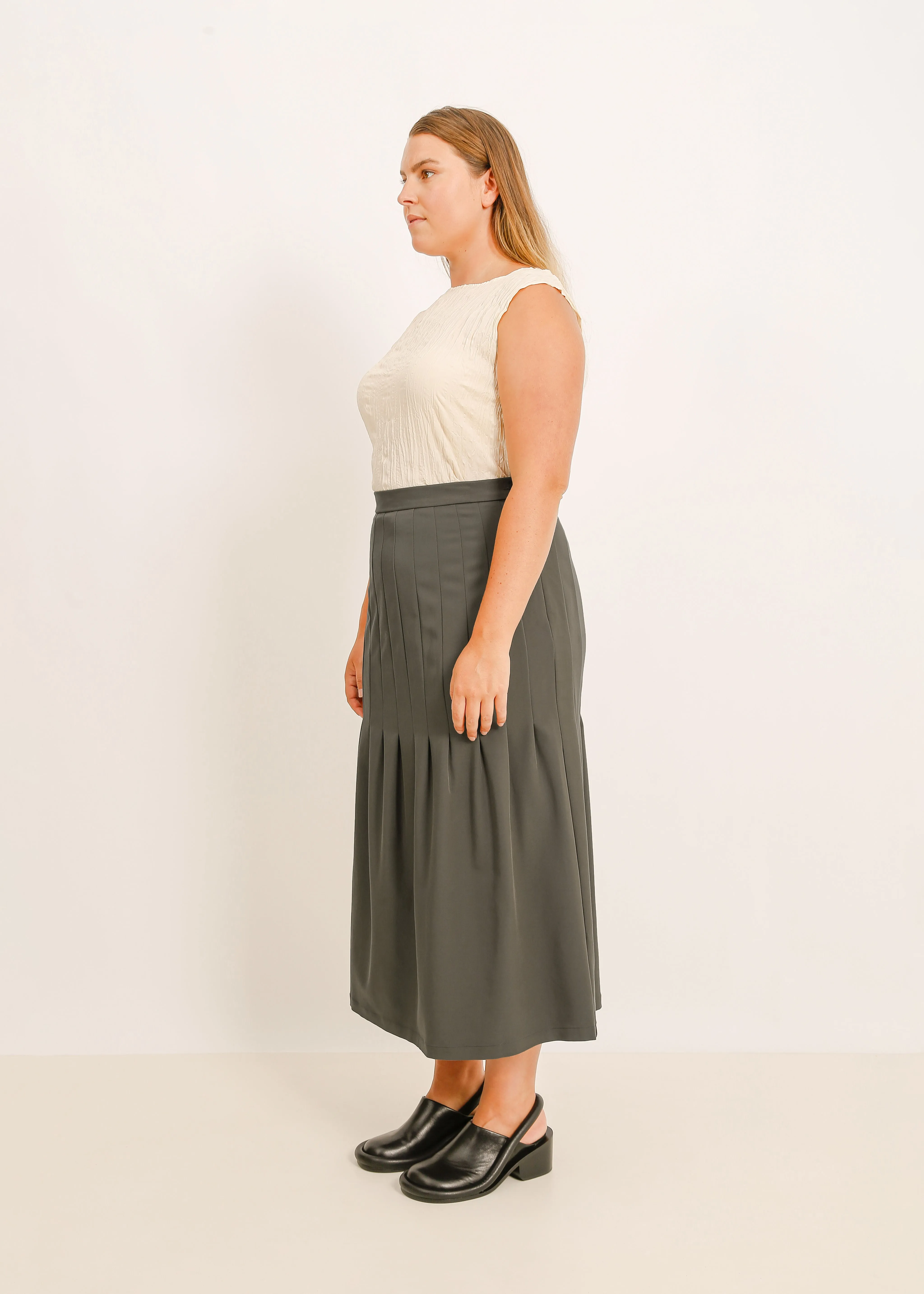 W24 | CAMDEN SKIRT / SLATE