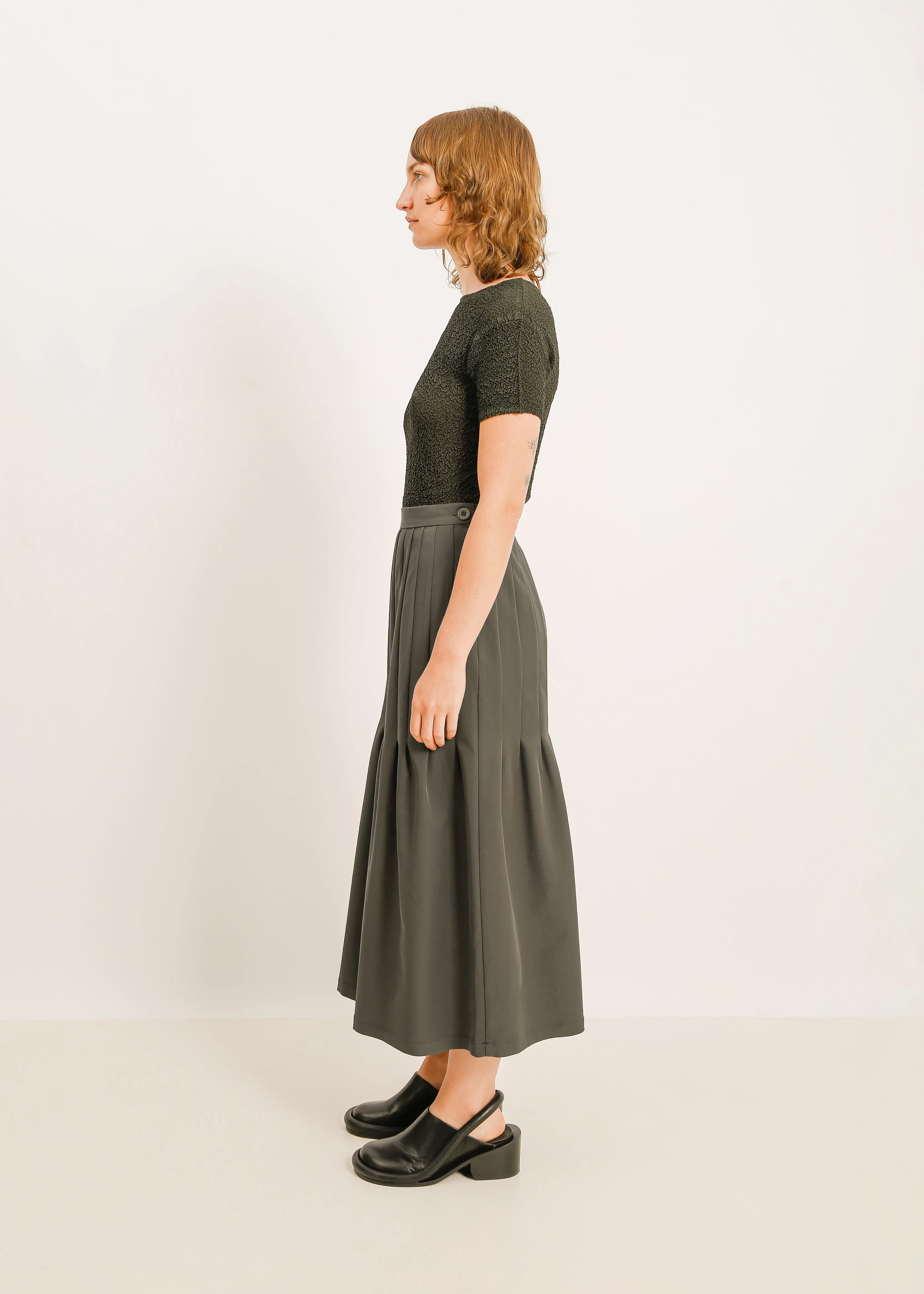 W24 | CAMDEN SKIRT / SLATE