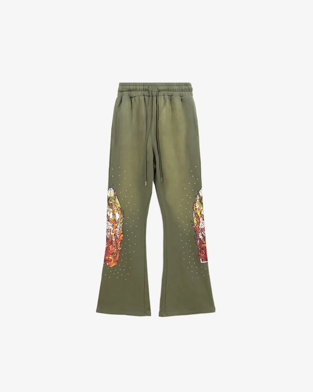 Who Decides War Flare Pants - Green