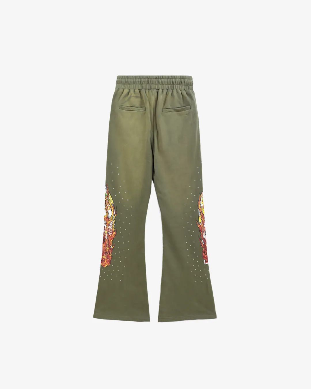 Who Decides War Flare Pants - Green