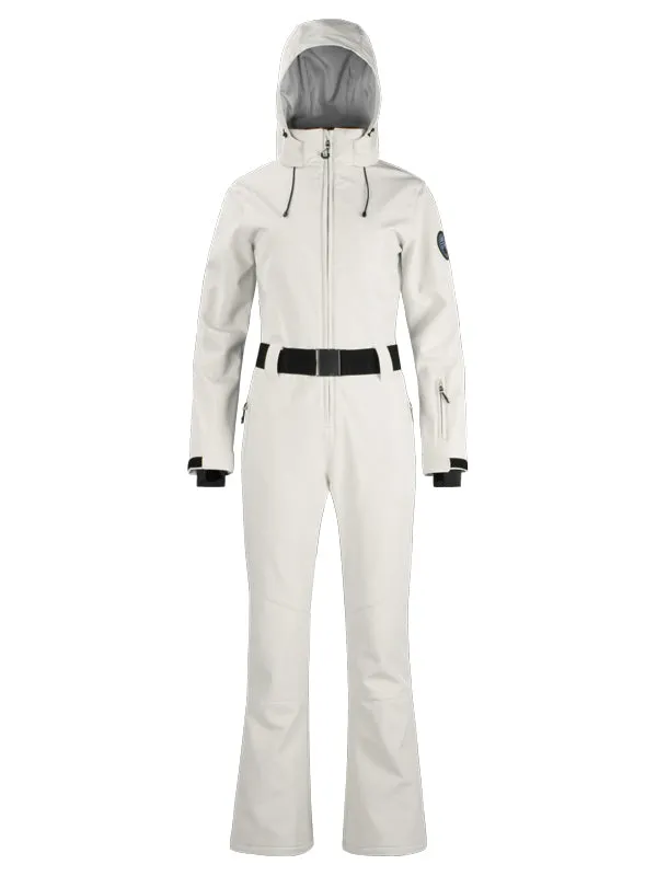 Women's Gsou Snow Classic Belted Flare Ski Jumpsuit