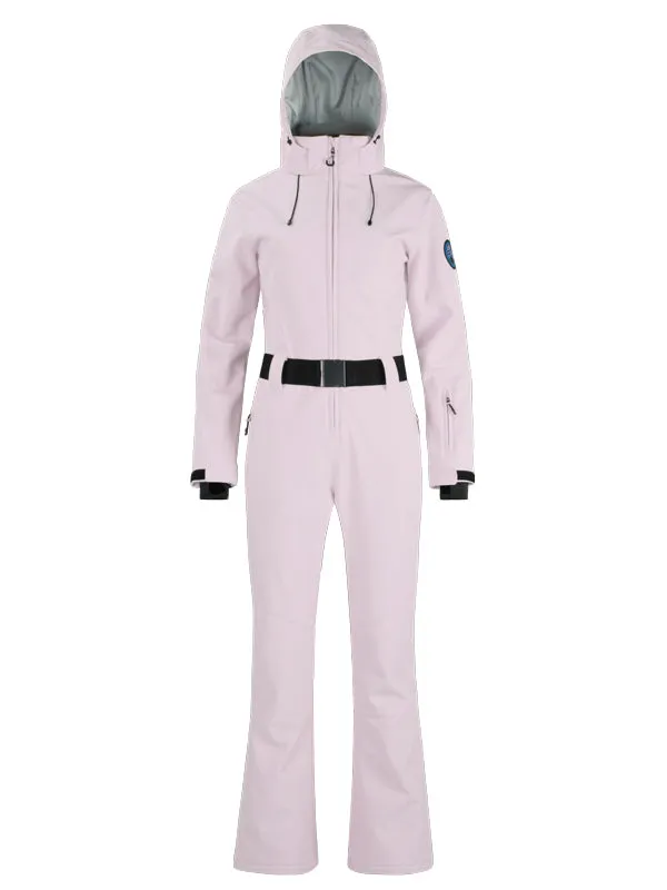 Women's Gsou Snow Classic Belted Flare Ski Jumpsuit